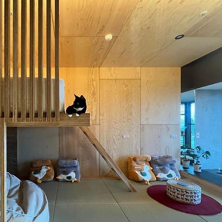 Toucheng Happyhouse頭城黑皮家 附早餐 Lägenhet Exteriör bild