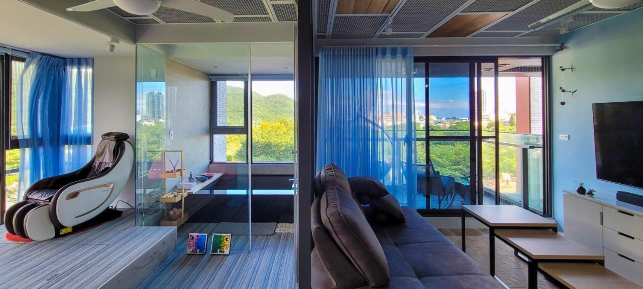 Toucheng Happyhouse頭城黑皮家 附早餐 Lägenhet Exteriör bild